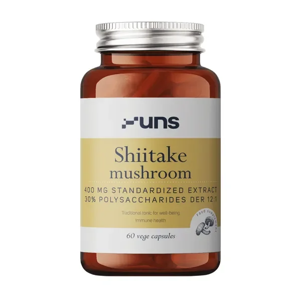 Shiitake mushroom 400 mg 60 kapsułek [Uns] - Uns