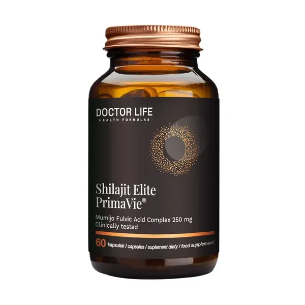 Shilajit Elite 300mg 60 kapsułek [DoctorLife] - DoctorLife