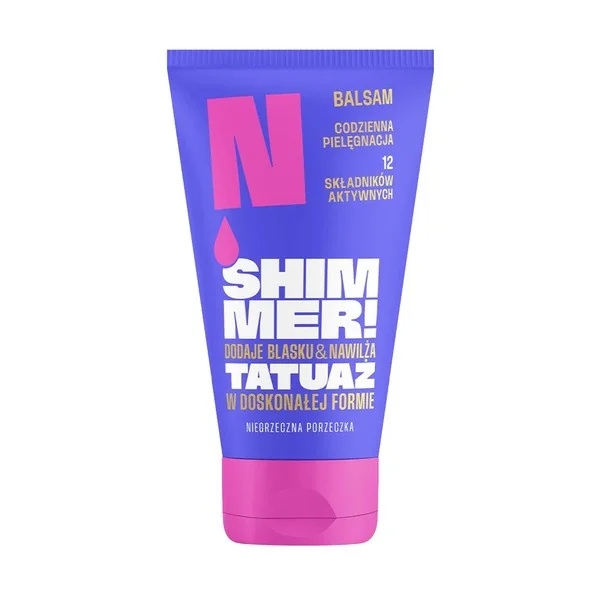 Shimmer! rozświetlający balsam do ciała i tatuażu Niegrzeczna Porzeczka 150ml [NEBA] - NEBA