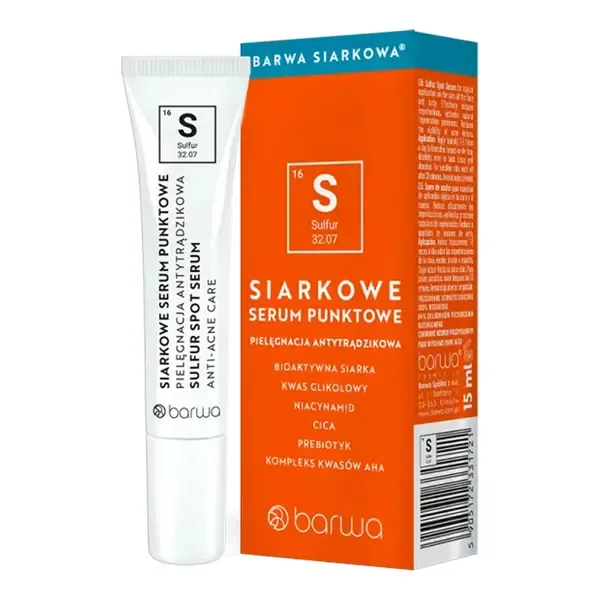 Siarkowe serum punktowe 15ml [Barwa] - Barwa