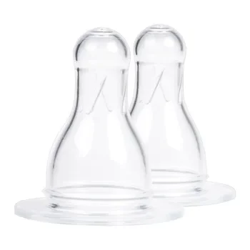 Silikonowy smoczek na butelkę okrągły szybki 12m+ 2szt [Canpol] - Canpol Sp. z o. o.