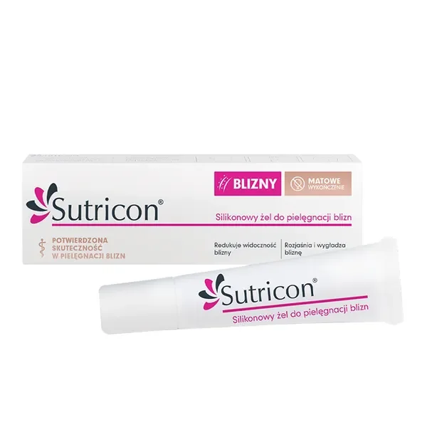 Silikonowy żel do pielęgnacji blizn 15ml [Sutricon] - Sutricon