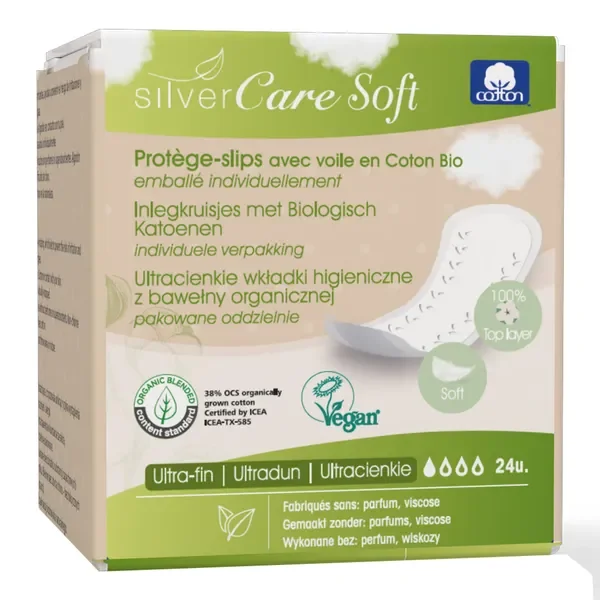 Silver Care Soft Ultracienkie wkładki higieniczne 24 szt. [Masmi Natural] - Masmi Natural