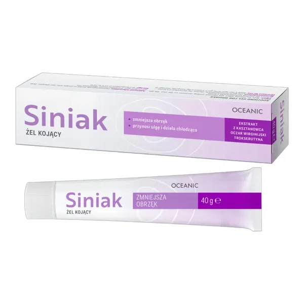Siniak żel kojący na obrzęki i stłuczenia 40g [OCEANIC] - OCEANIC