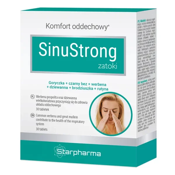 SinuStrong Zatoki tabletki 30 szt. [Starpharma] - Starpharma
