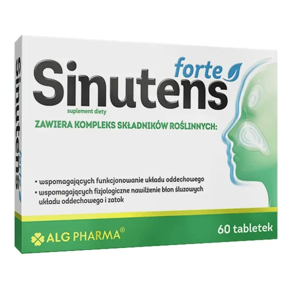 Sinutens Forte ekstrakty roślinne 60 tabletek [Alg Pharma] - Alg Pharma