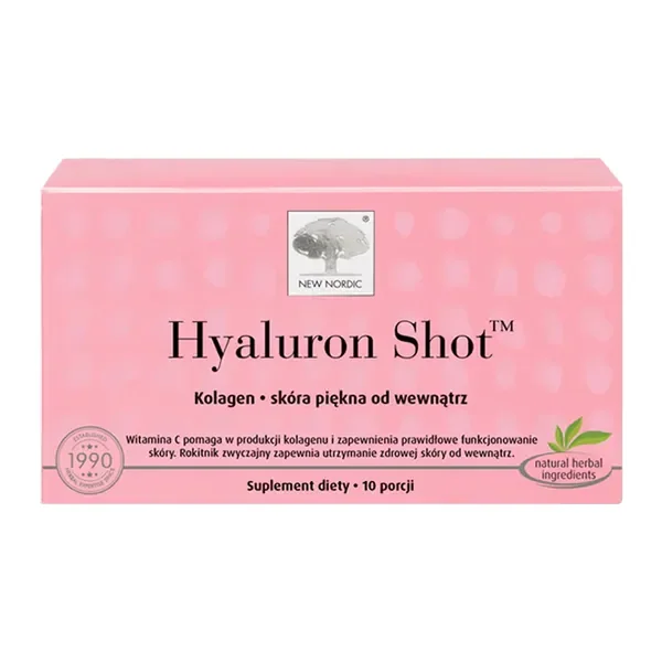 Skin Care Hialuron Shot płyn 10 szt. [New Nordic] - New Nordic