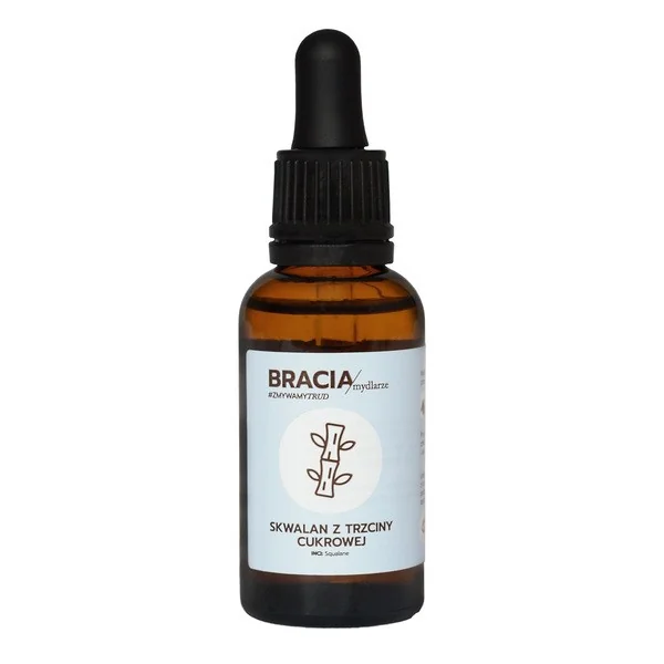 Skwalan z trzciny cukrowej 30 ml [Bracia Mydlarze] - Bracia Mydlarze