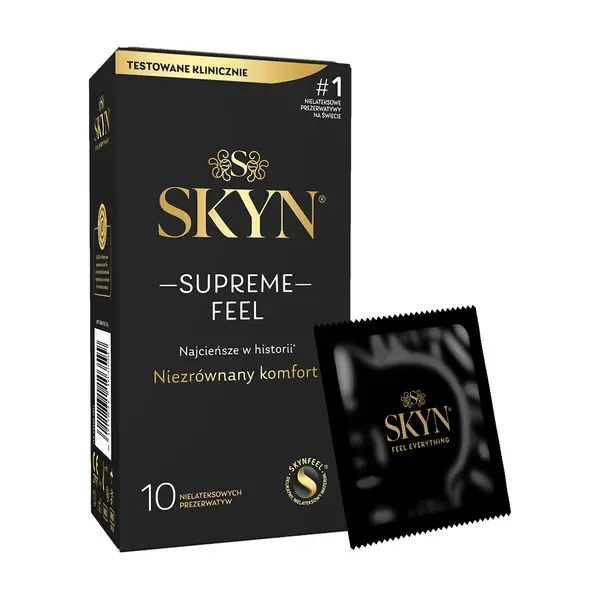 SKYN Supreme Feel prezerwatywy supercienkie 10 szt. [Skyn] - Skyn