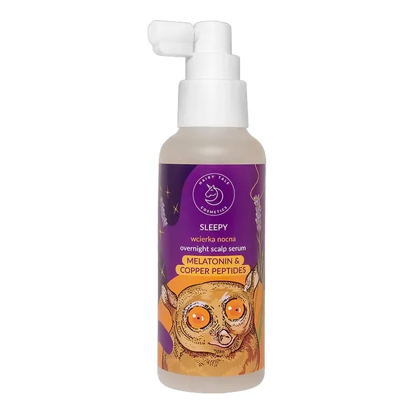 Sleepy wcierka nocna melatonina i peptydy miedziowe spray 120ml [Hairy Tale Cosmetics] - Hairy Tale Cosmetics
