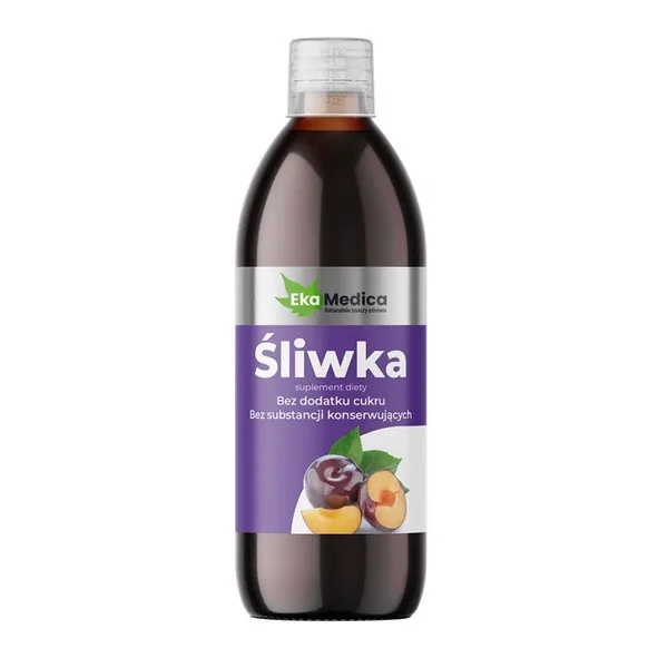 Śliwka z witaminą C 500 ml [EkaMedica] - EkaMedica