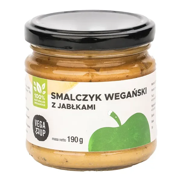 Smalczyk wegański z jabłkiem 190g [Vega Up] - Vega Up