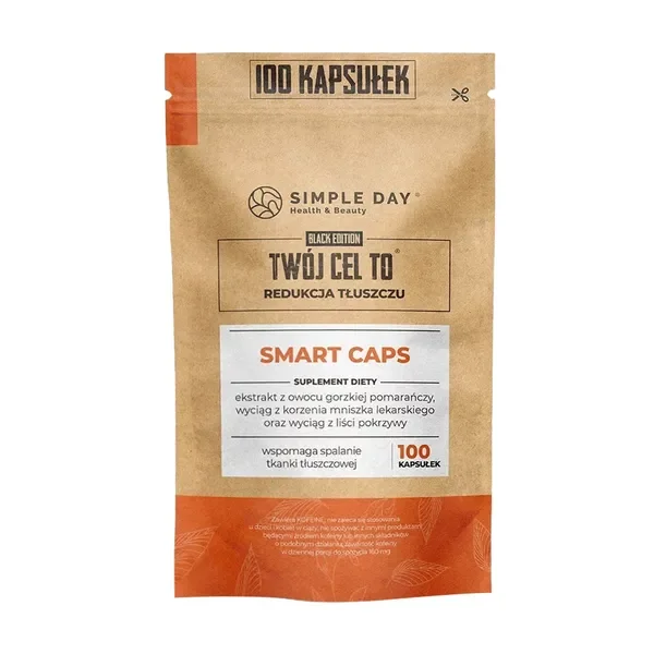 Smart Caps Spalacz Tłuszczu 100 kapsułek [Twój Cel To] - Twój Cel To