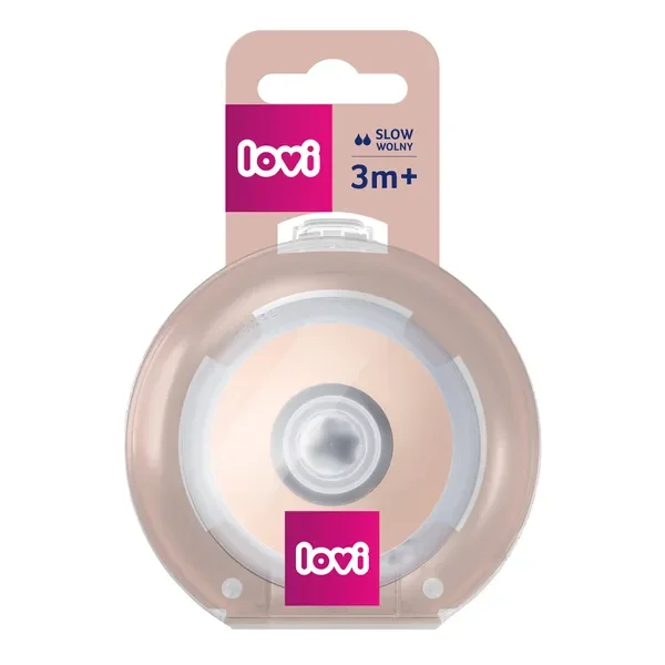 Smoczek dynamiczny 3m+ wolny [Lovi Mammafeel] - Lovi