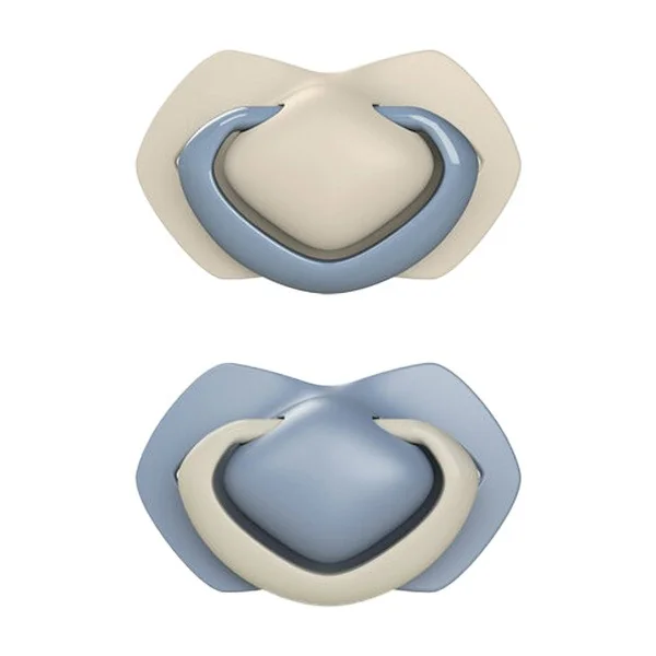 Smoczek silikonowy symetryczny 6-18m 2 szt. [Canpol] - Canpol