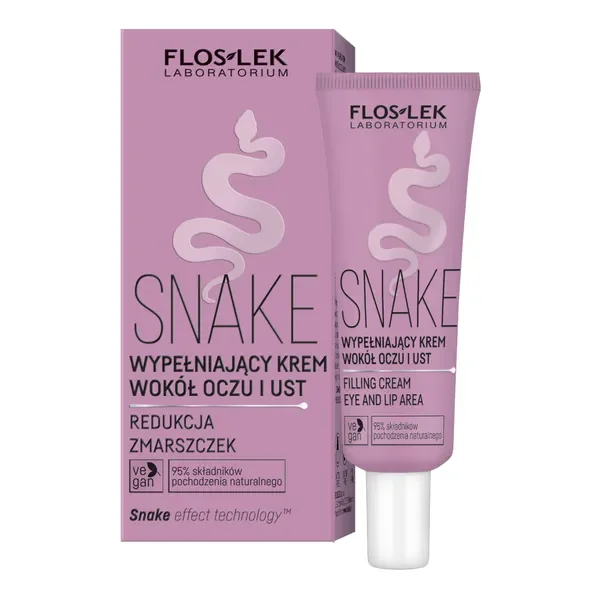 Snake krem wokół oczu i ust 30ml [Flos-Lek] - FlosLek Laboratorium