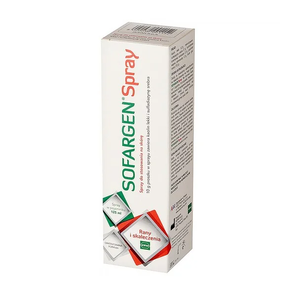Sofargen spray na skórę 125 ml [Sofargen] - Sofargen