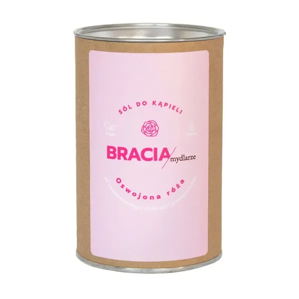 Sól do kąpieli Oswojona róża 300g [Bracia Mydlarze] - Bracia Mydlarze