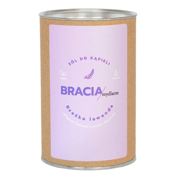 Sól do kąpieli Rześka lawenda 300g [Bracia Mydlarze] - Bracia Mydlarze