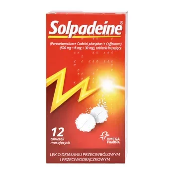 Solpadeine tabletki musujące 12 szt. [Omega Pharma] - Omega Pharma