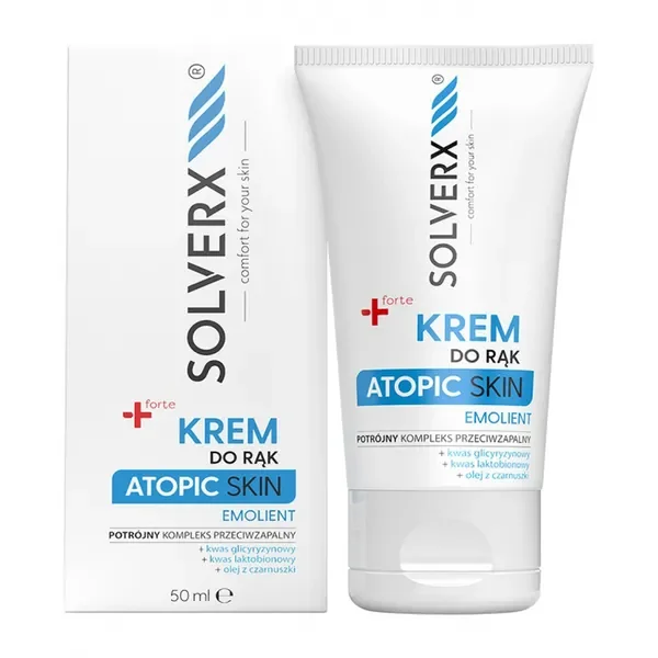 Solverx Atopic Skin krem do rąk 50 ml - Solverx