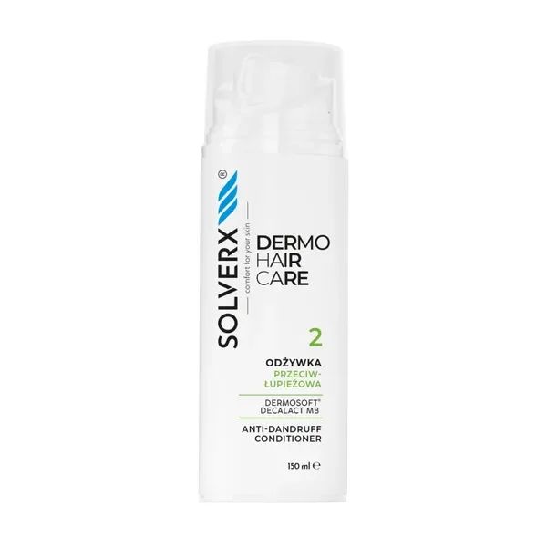 Solverx dermoHAIR odżywka przeciwłupieżowa 150 ml - Solverx