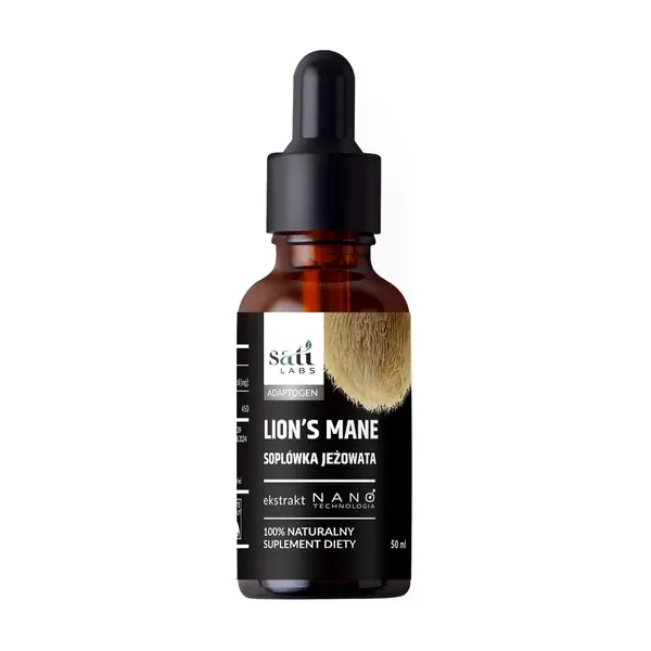 Soplówka jeżowata (Lion's Mane) 450 mg 50 ml [Sati Labs] - Sati Labs