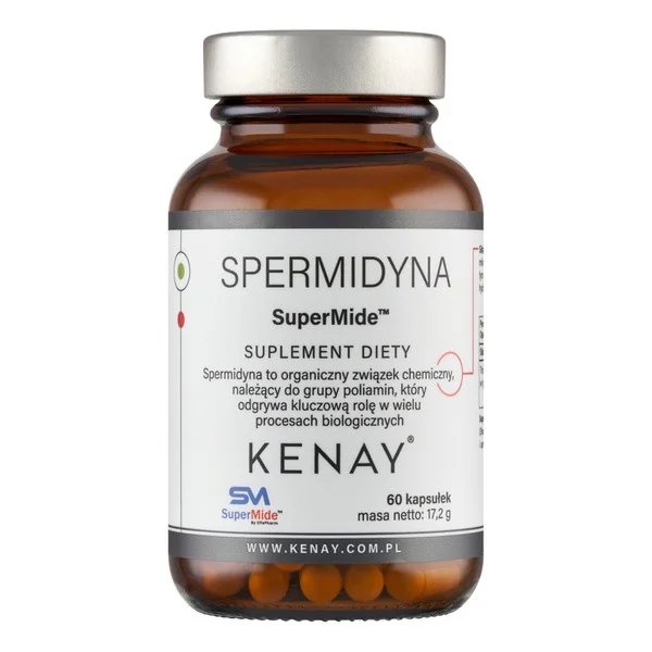 Spermidyna 5,4 mg 60 kapsułek [Kenay] - Kenay