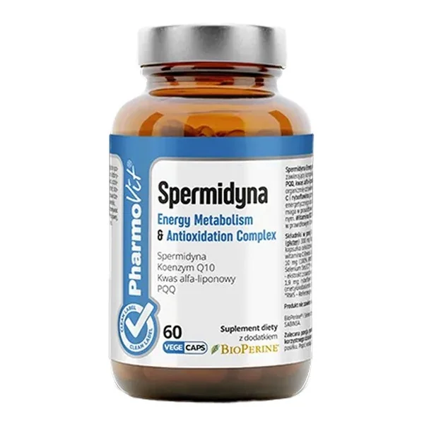 Spermidyna Energy Metabolism & Antioxidation Complex 60 kapsułek [Pharmovit] - Pharmovit