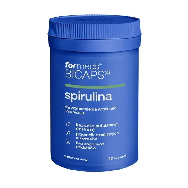 Spirulina 530 mg 60 kapsułek [Formeds Bicaps] - Formeds Bicaps