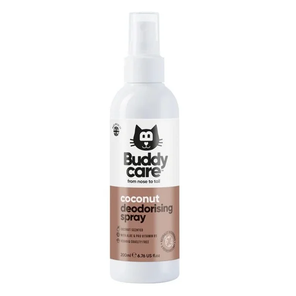 Spray dezodorujący dla kotów kokos 200ml [Buddycare] - Buddycare