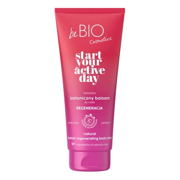 Start Your Active Day Balsam izotoniczny do ciała regeneracja 200ml [beBIO] - beBIO