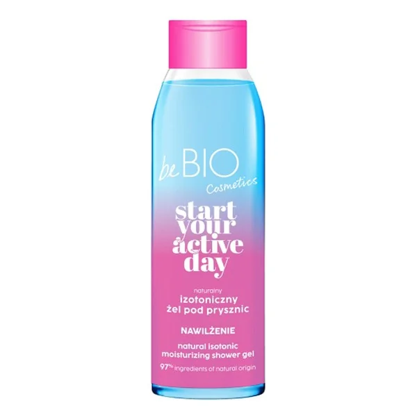 Start Your Active Day izotoniczny żel pod prysznic nawilżenie 400ml [beBIO] - beBIO