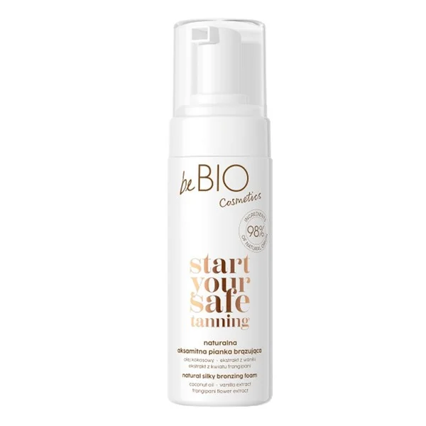 Start Your Safe Tanning naturalna aksamitna pianka brązująca 150 ml [beBIO] - beBIO