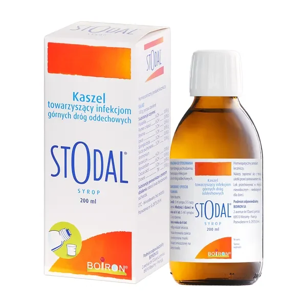 Stodal syrop na kaszel 200 ml [Boiron] - Boiron