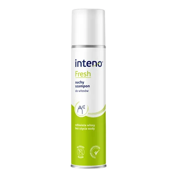 Suchy szampon do włosów 300 ml [INTENO Fresh] - INTENO
