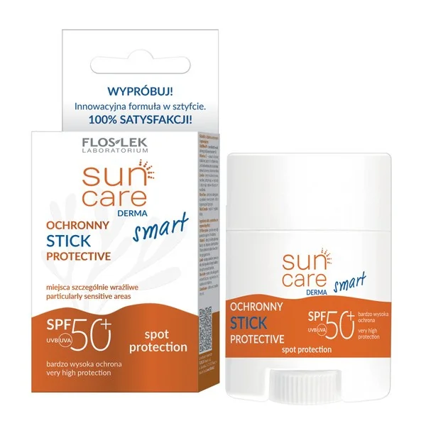 Sun Care Derma Smart sztyft ochronny SPF50+ 20g [FlosLek] - FlosLek Laboratorium