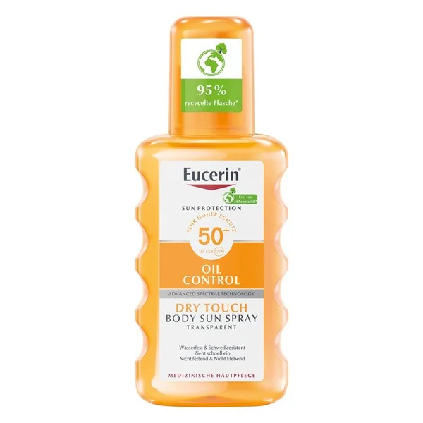 Sun Oil Control SPF50+ Dry Touch spray ochronny 200ml [Eucerin] - Eucerin