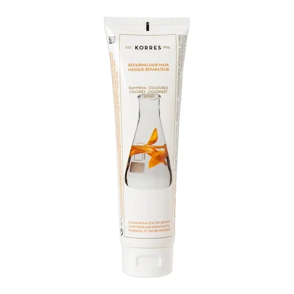 Sunflower + Mountain Tea Mask maska do włosów farbowanych 125 ml [Korres] - Korres