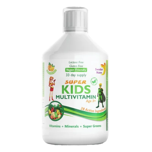 Super Kids Multivitamin płyn 500 ml [Swedish Nutra] - Swedish Nutra