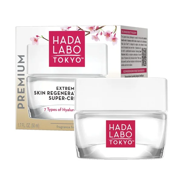 Super-krem intensywnie regenerujący na noc z 7 rodzajami kwasu hialuronowego 50ml [Hada Labo Tokyo] - Hada Labo Tokyo