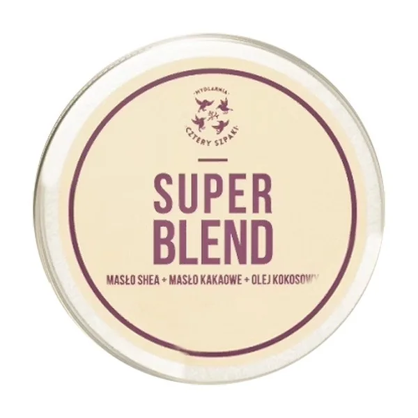 Superblend naturalne masło do ciała 150 ml [Cztery Szpaki] - Cztery Szpaki
