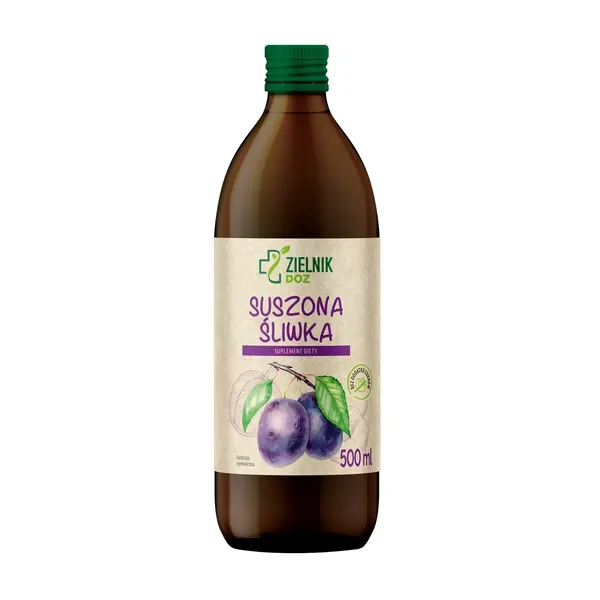 Suszona Śliwka płyn 500 ml [ZIELNIK DOZ] - ZIELNIK DOZ