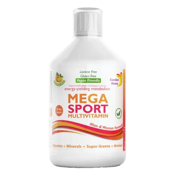 Swedish Nutra Mega Sport kompleks witaminowo-mineralny 500 ml [D-LAB] - D-LAB