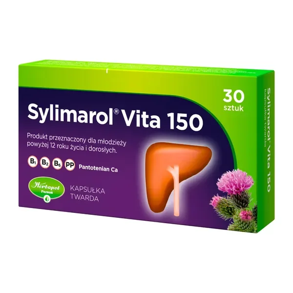 Sylimarol Vita 150 mg 30 kapsułek [Sylimarol] - Sylimarol