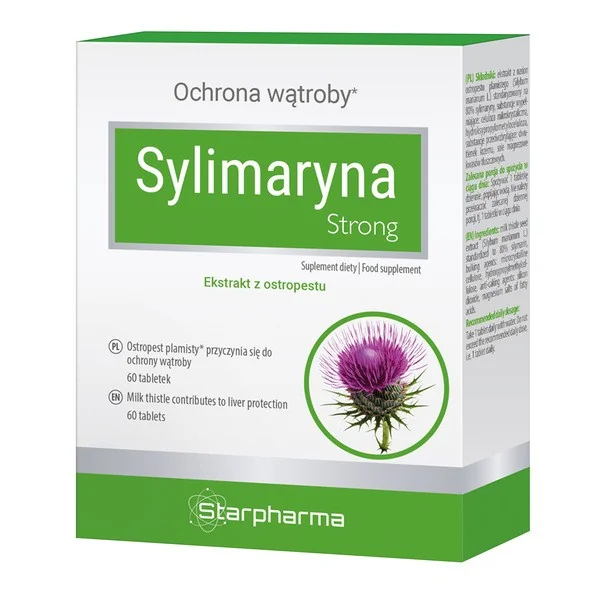 Sylimaryna 100 mg 60 tabletek [Starpharma] - Starpharma