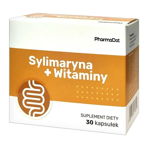 Sylimaryna + Witaminy 30 kapsułek [PharmaDot] - PharmaDot