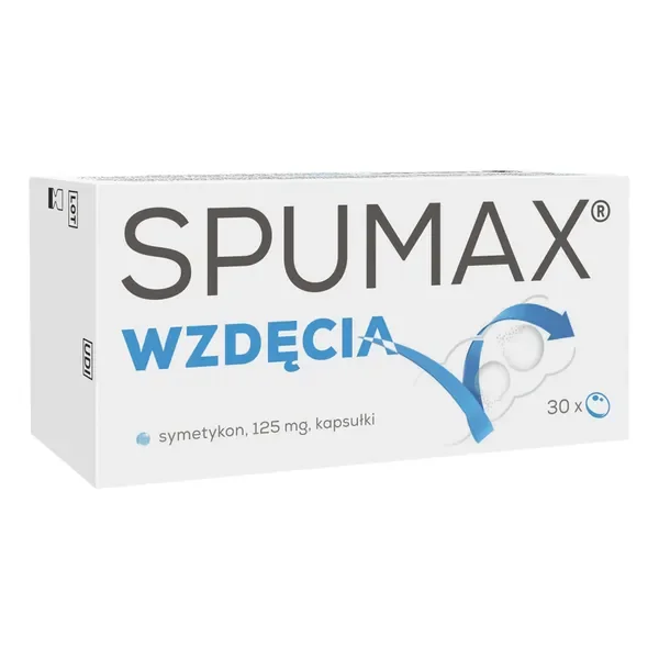Symetykon 125mg 30 kapsułek [Spumax] - Spumax