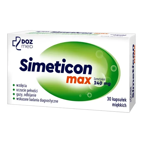 Symetykon 240 mg 30 kapsułek [DOZ Med] - DOZ Med