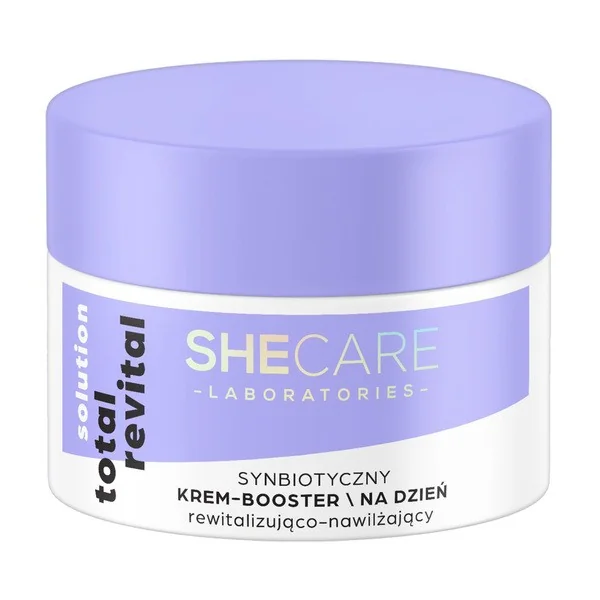 Synbiotyczny krem-booster na dzień rewitalizująco-nawilżający 50ml [SheCare] - SheCare